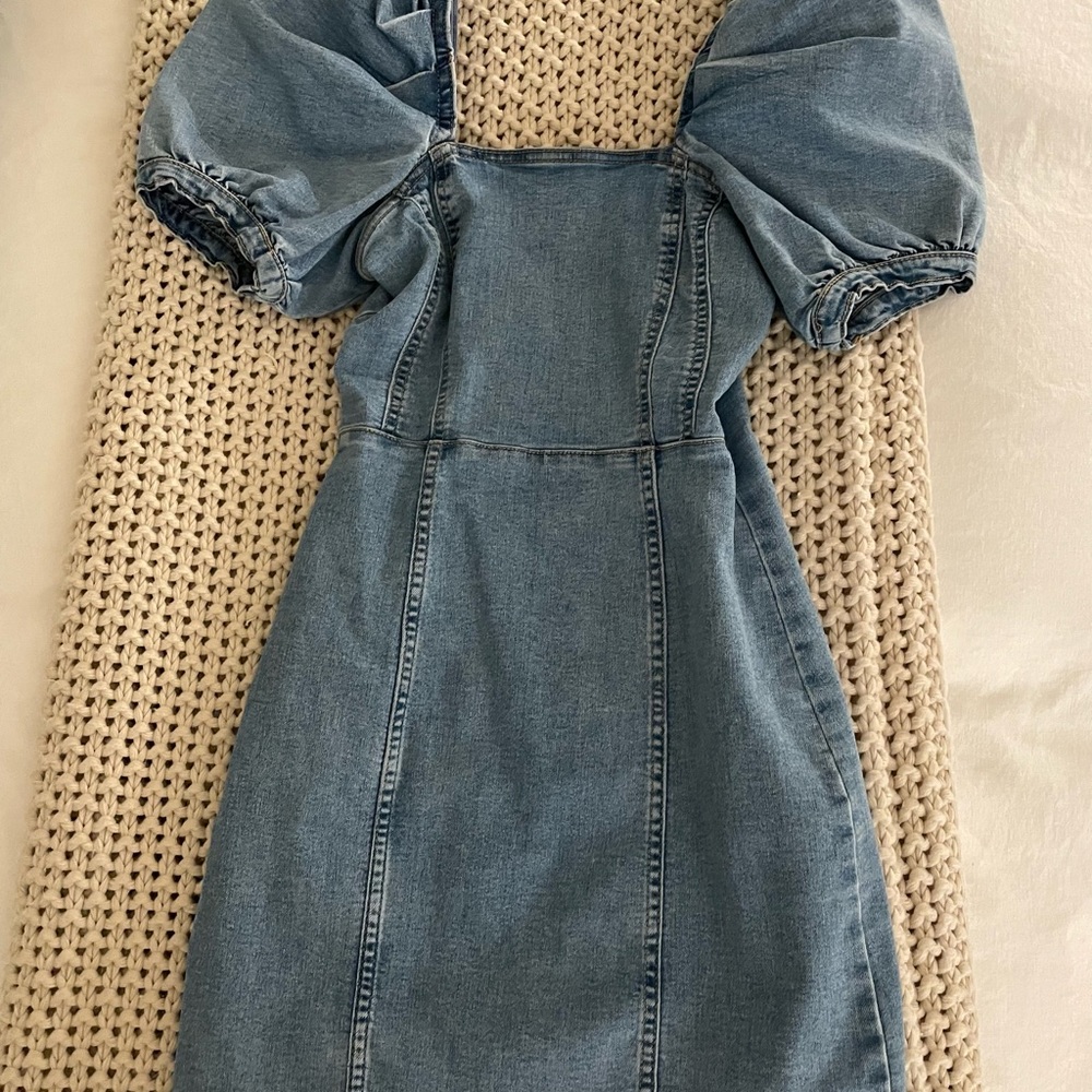 Denim dress